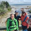 Des scientifiques sur l’île